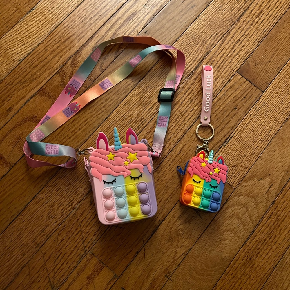 Pop it coin purse